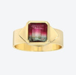 Eye Ring in Watermelon Tourmaline