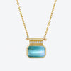 Reverie Necklace in Blue Tourmaline