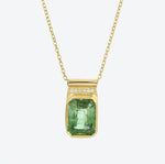 Stardust Necklace in Green Tourmaline