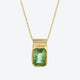 Stardust Necklace in Green Tourmaline