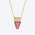 Stardust Necklace in Pink Shield Tourmaline