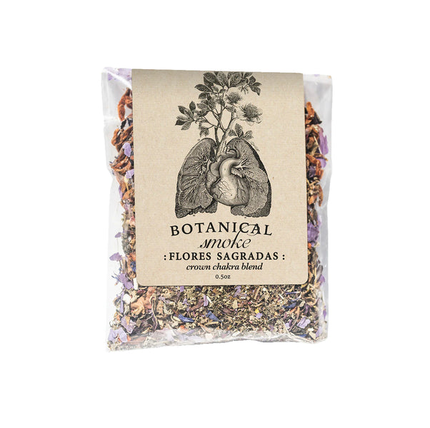 FLORES SAGRADAS Botanical Smoke | Crown Chakra Blend