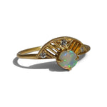 Leanne Ring w/ Opal Cabachon