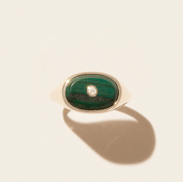 Orso Malachite Ring