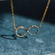 Serpent Infinity Necklace