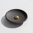 Black Stoneware Incense & Smudging Dish