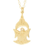 Kwan Yin Evil Eye Necklace