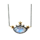 Starry Eye Moonstone Necklace